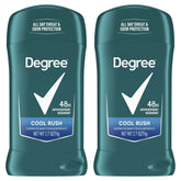 Degree Men Cool Rush bottle pour shows arctic freshness for daily confidence