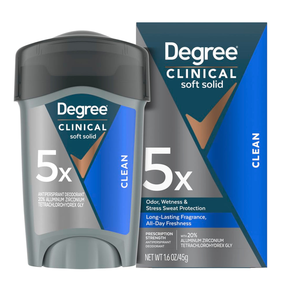 Degree Men Clean en botella, protección duradera para todo el día