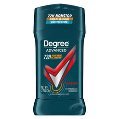 Degree Men Nonstop stick en uso diario para protección antitranspirante