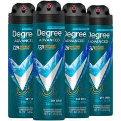 Degree Men Cool Rush deodorant spray bottle for daily wear