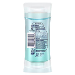 Degree UltraClear Black+White deodorant stick showing anti-yellow stain technology.