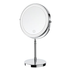 DEIOVWXS mirror with 1x and 10x magnification for detailed makeup work