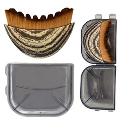 Dekonmon lymphatic contour face brush for precise sculpting and lifted features.