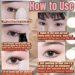 El delineador gel con diseño plegable para ojos y cejas.