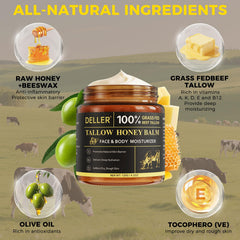 Deller Tallow nutricion-intensa: aporte de vitaminas para reparar la barrera cutánea