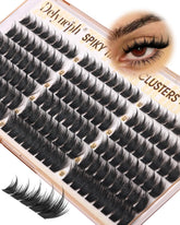 Delyneph manga lash clusters spikes deliver dramatic anime-style volume.