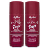 Demert Nail Enamel Dryer Spray 2Pack speeds up dry time for smudge-free polish.