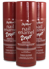 Demert Nail Enamel Dryer Spray 7.5 oz pack — front view showing quick-dry action for nails