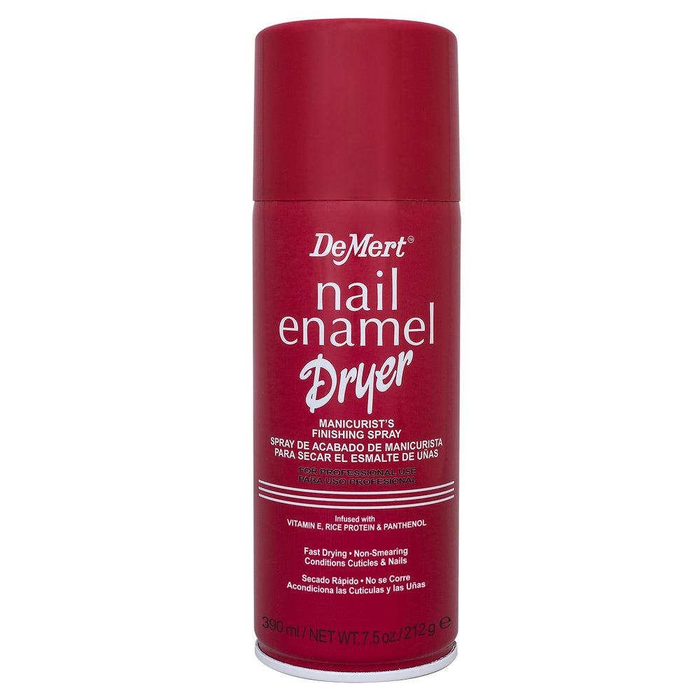 Demert Nail Enamel Dryer spray can for fast, salon-quality dry time.