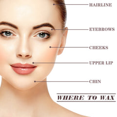 Demissle nose wax stick enabling precise work in delicate zones