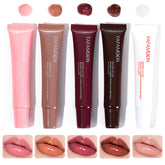 DENESTUP Lip Jam hidratante con brillo, para labios suaves y voluminosos