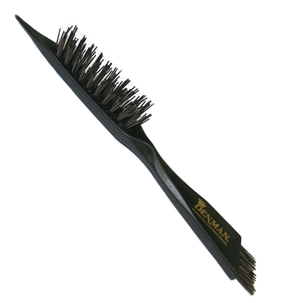 Denman DBC1 Cleaning Brush with ergonomic grip supports quick brush maintenance