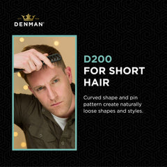 Denman D200 vent design concentrates warm air at roots for faster drying