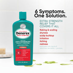 Denorex 3% salicylic acid label close-up for clarity