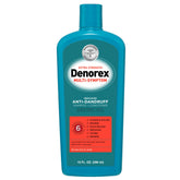 Denorex Extra-Strength shampoo bottle showing 3% salicylic acid for scalp care