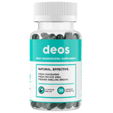 DEOS internal deodorant bottle for full body freshness and odor control.