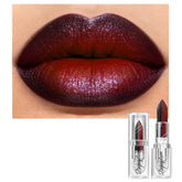 Depuplum 2 en 1 labial negro brillo para look audaz y duradero