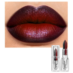 Depuplum 2 en 1 labial negro brillo para look audaz y duradero