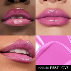 Depuplum lip gloss with hyaluronic acid for lasting moisture.