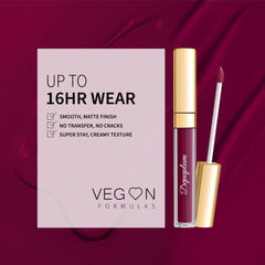 Muestra de color Depuplum Mauve para verificar tono y saturación.