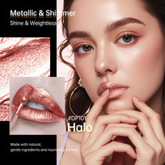 Depuplum Waterproof Lipgloss swatch highlights smudge-proof, long-lasting wear
