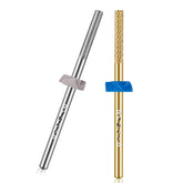 Depvko 3XF cuticle bit silver for precise cleanup and shaping