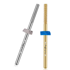 Depvko 3XF cuticle bit silver for precise cleanup and shaping