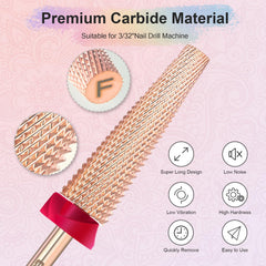 Depvko rose gold bit in packaging for professional use.