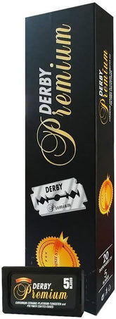 Derby Premium double edge blades pack 1, smooth shave with Swedish steel