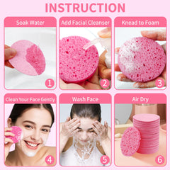 Derloyo hand-holding sponge demonstrates easy control during cleansing