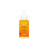 Derma E Aceite Brillo Vitamina C: frasco iluminador para hidratación diaria del rostro.