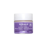 Derma E Advanced Peptides Night Moisturizer jar for overnight hydration