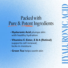 Derma E Hydrating Eye Cream aplicación suave con dedo anular en el contorno.