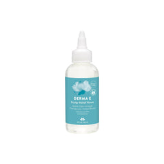 DERMA-E enjuague exfoliante capilar en botella limpia suavemente y equilibra el cuero cabelludo