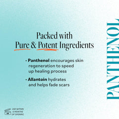 Derma E Panthenol: ingrediente calmante que hidrata la piel.