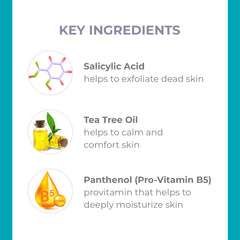 Psorzema Herbal Blend ingredients panel featuring Neem, Burdock, Bearberry