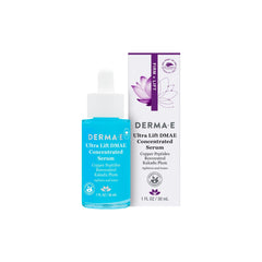 Derma E Ultra Lift DMAE Serum, bote compacto, reafirma la piel.