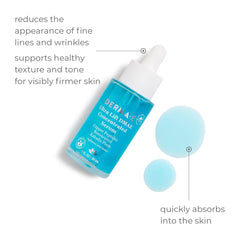 Derma E Ultra Lift DMAE Serum, con DMAE y resveratrol para piel radiante.