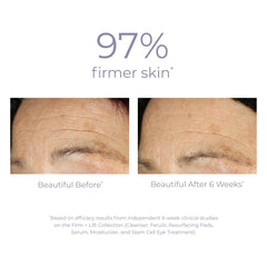 Derma E Ultra Lift DMAE Serum, textura suave y rápida absorción.