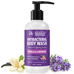 Derma-Nu Antibacterial Body Wash bottle ready for daily cleansing and refreshment.
