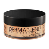 Dermablend Cover Creme bottle close-up, SPF 30 and natural finish.