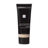Dermablend leg and body makeup bottle shows SPF 25 for all‑day hydration.