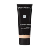 Dermablend leg and body makeup with SPF 25 for seamless leg coverage.