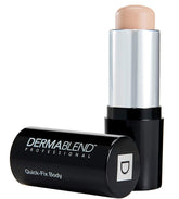 Dermablend Quick-Fix Body Makeup packaging closeup for easy body coverage