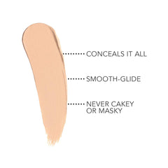 Applying Dermablend Quick Fix Concealer Stick demonstrates precise coverage for dark spots.