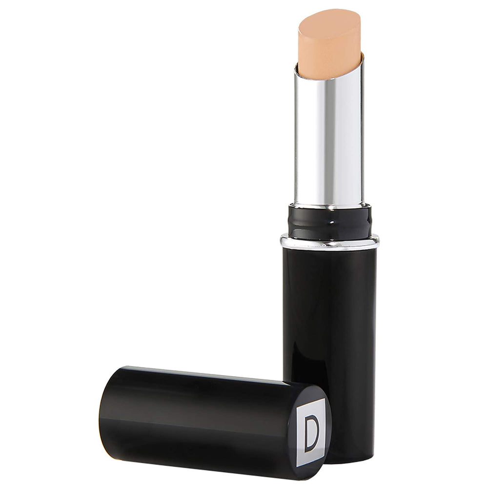 Dermablend Quick Fix Concealer Stick close-up highlights creamy, natural-looking full coverage.