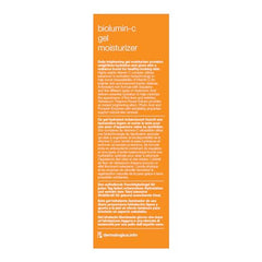 Dermalogica Biolumin-C gel moisturizer close-up shows weightless finish.