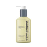 Dermalogica Conditioning Hand and Body Wash bottle pour for spa-inspired daily cleansing and refreshment.