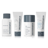 Dermalogica Discover Healthy Skin Kit packaging showcases a travel-friendly routine for all skin types.