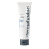 Dermalogica Intensive Moisture Balance bottle front shows hydrating formula for dry skin relief.